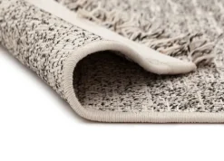 Flatvävd matta Garnet - Creme/Grå