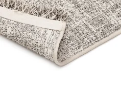 Flatvävd matta Garnet - Creme/Grå