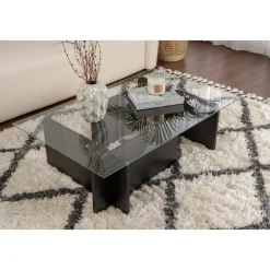 Flavio soffbord - Svart