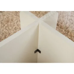 Flavio soffbord 105 x 65 cm - Vit