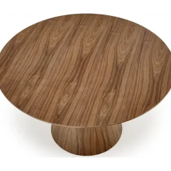 Float runt matbord i valnöt Ø137 cm