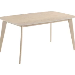 Florence matgrupp i whitewash; rektangulärt matbord 150 x 90 cm med 4 st Florence stolar + 4.00 x Stolsdyna