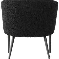 Fluffy fåtölj - Svart