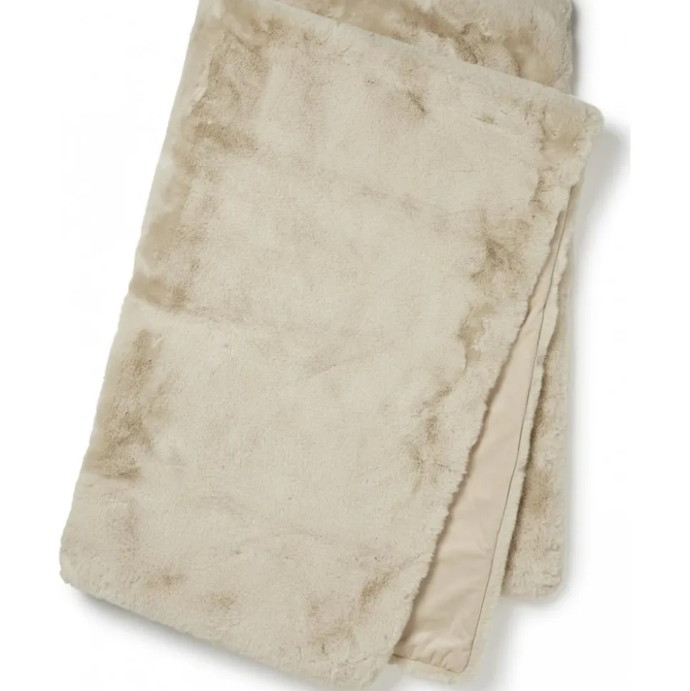 Fluffy pläd Beige - 120 x 180 cm