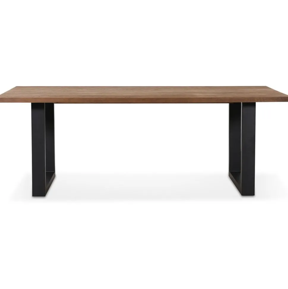 Forest matbord med U-ben - Brunoljad ek - 220 cm