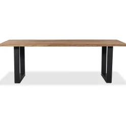 Forest Wave matbord med U-ben - Brunoljad ek - 260 cm