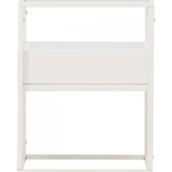 Fortaleza sidobord 40 x 40 cm - Vit