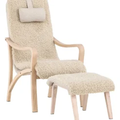 Fårö loungestol - Brun