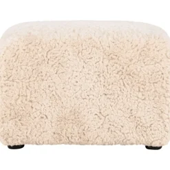 Frankie sittpuff 50 x 50 cm - Beige teddy