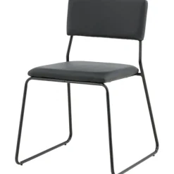 Frekvens stol - Svart PU