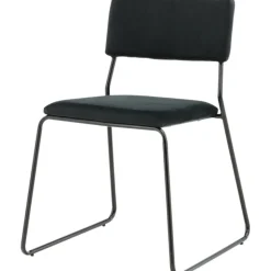 Frekvens stol - Svart sammet