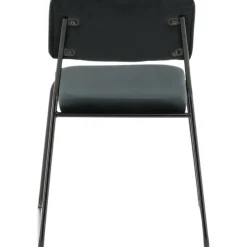 Frekvens stol - Svart sammet