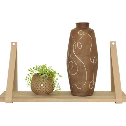 Frikk vägghylla 60 cm - Vitpigmenterad ek