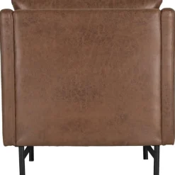 Fåtölj brunt vintage