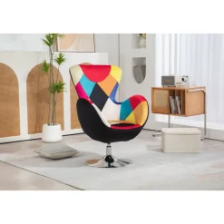 Fåtölj flerfärgad - Lucille + Textilrengöring för möbler