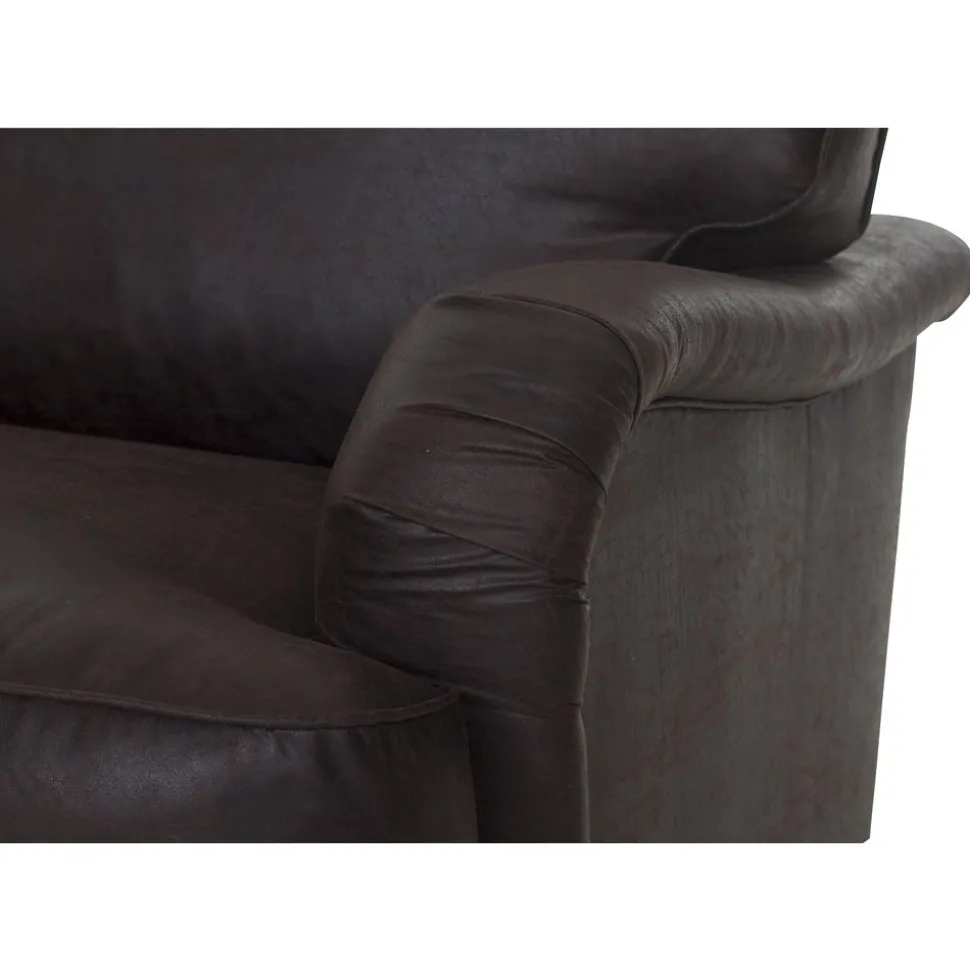 Fåtölj Howard brun klädsel - Watford + Textilrengöring för möbler