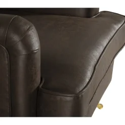 Fåtölj Howard brun klädsel - Watford