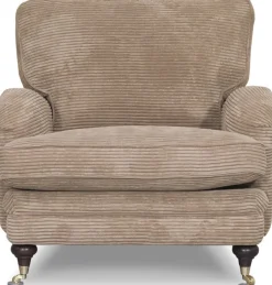 Fåtölj Howard brun manchester + Textilrengöring för möbler