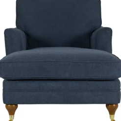 Fåtölj howard chaiselounge blå - Watford Deluxe + Möbeltassar