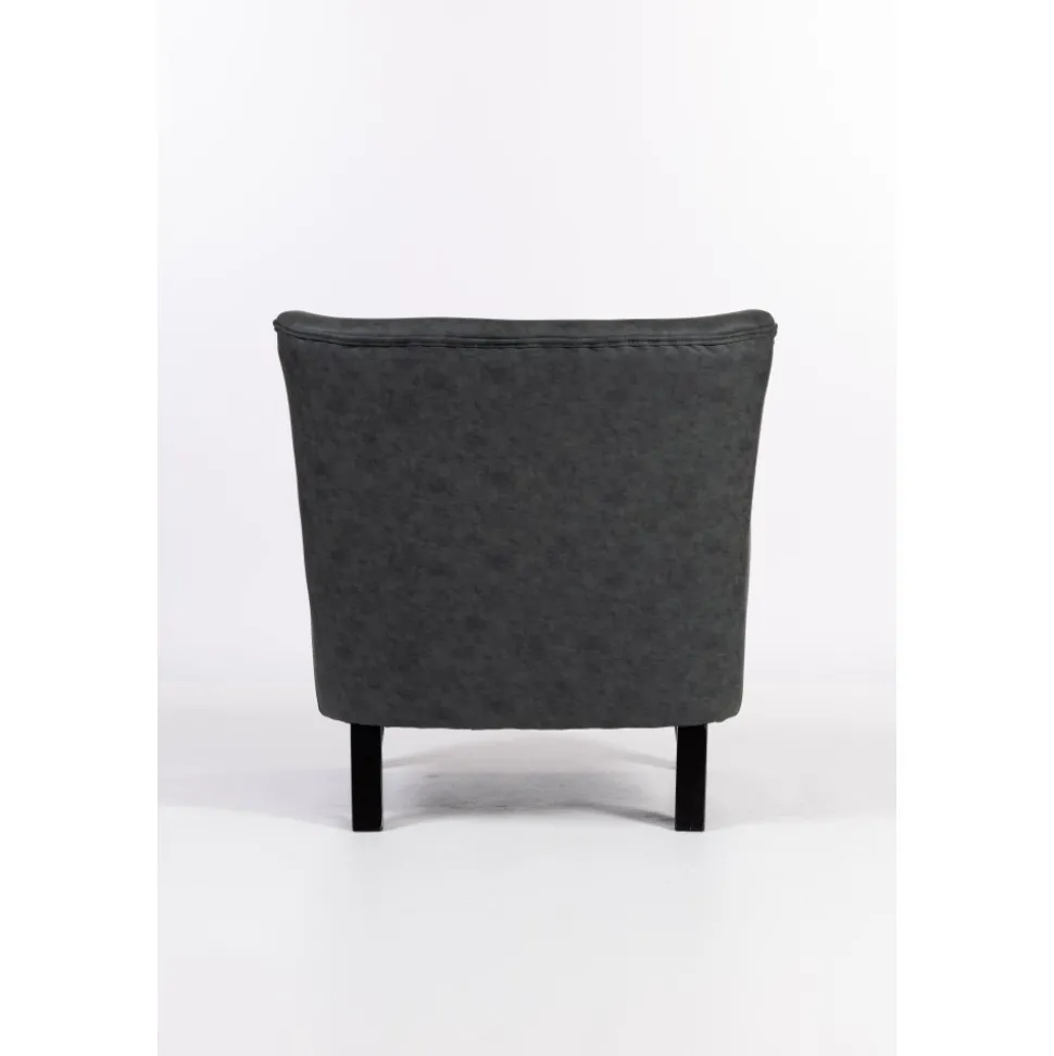 Fåtölj i antracit PU - Professor
