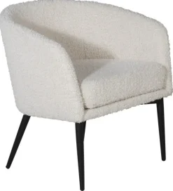 Fåtölj offwhite - Boucle