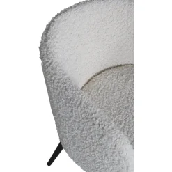Fåtölj offwhite - Boucle