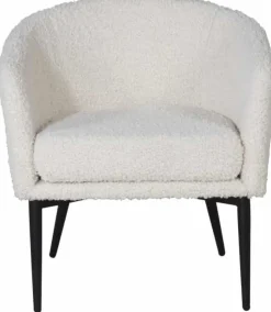 Fåtölj offwhite - Boucle + Fläckborttagare för möbler