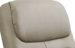 Fåtölj ställbar i konstläder - Berit