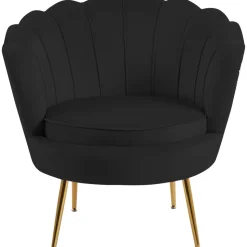 Fåtölj svart sammet - Kingsley + Möbeltassar