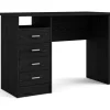 Function Plus skrivbord 110 x 48,5 x 76 cm - Svart ask