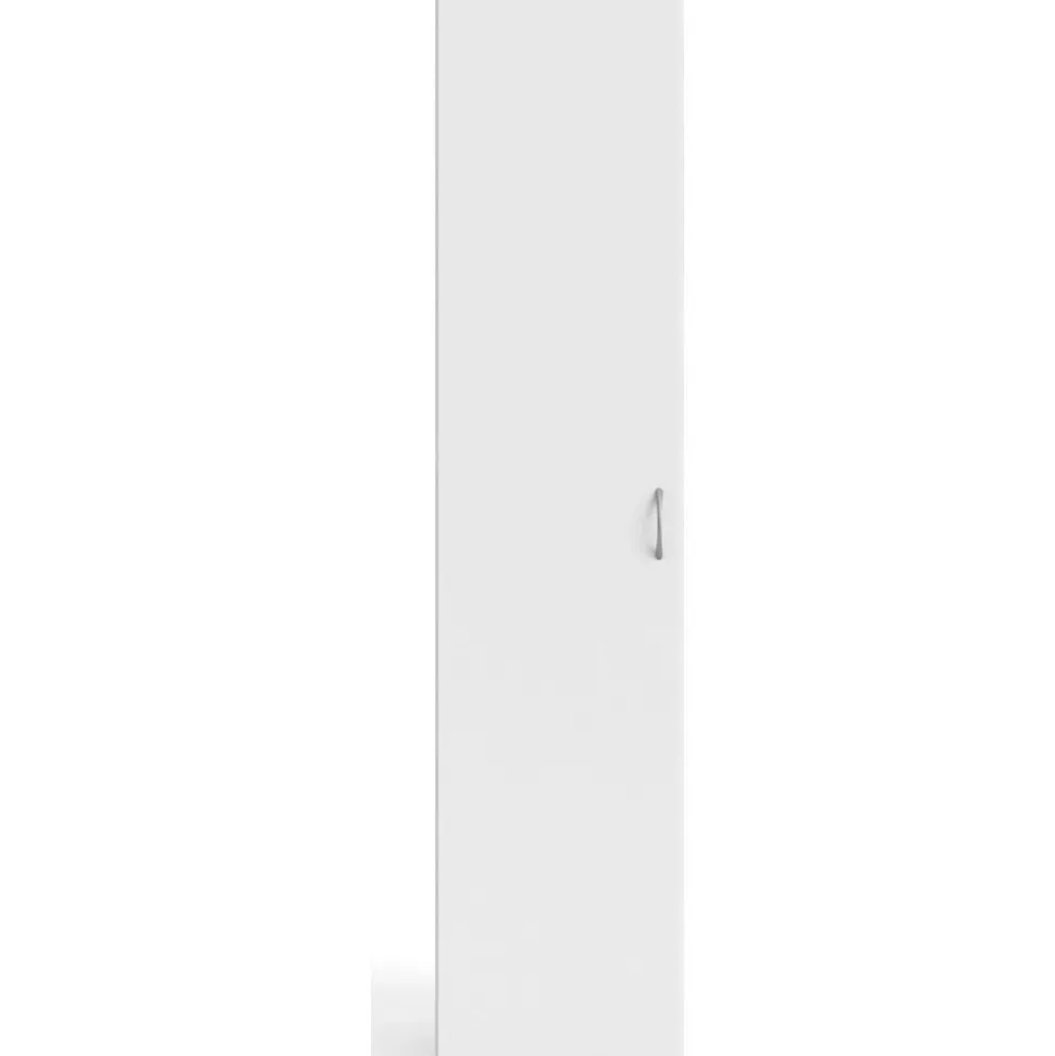 Garderob vit 40 cm bred och 175 cm hög + Fläckborttagare för möbler