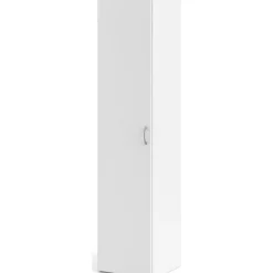 Garderob vit 40 cm bred och 175 cm hög + Fläckborttagare för möbler