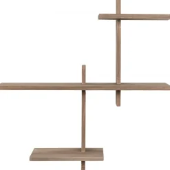 Gavi vägghylla - Brunbetsad furu