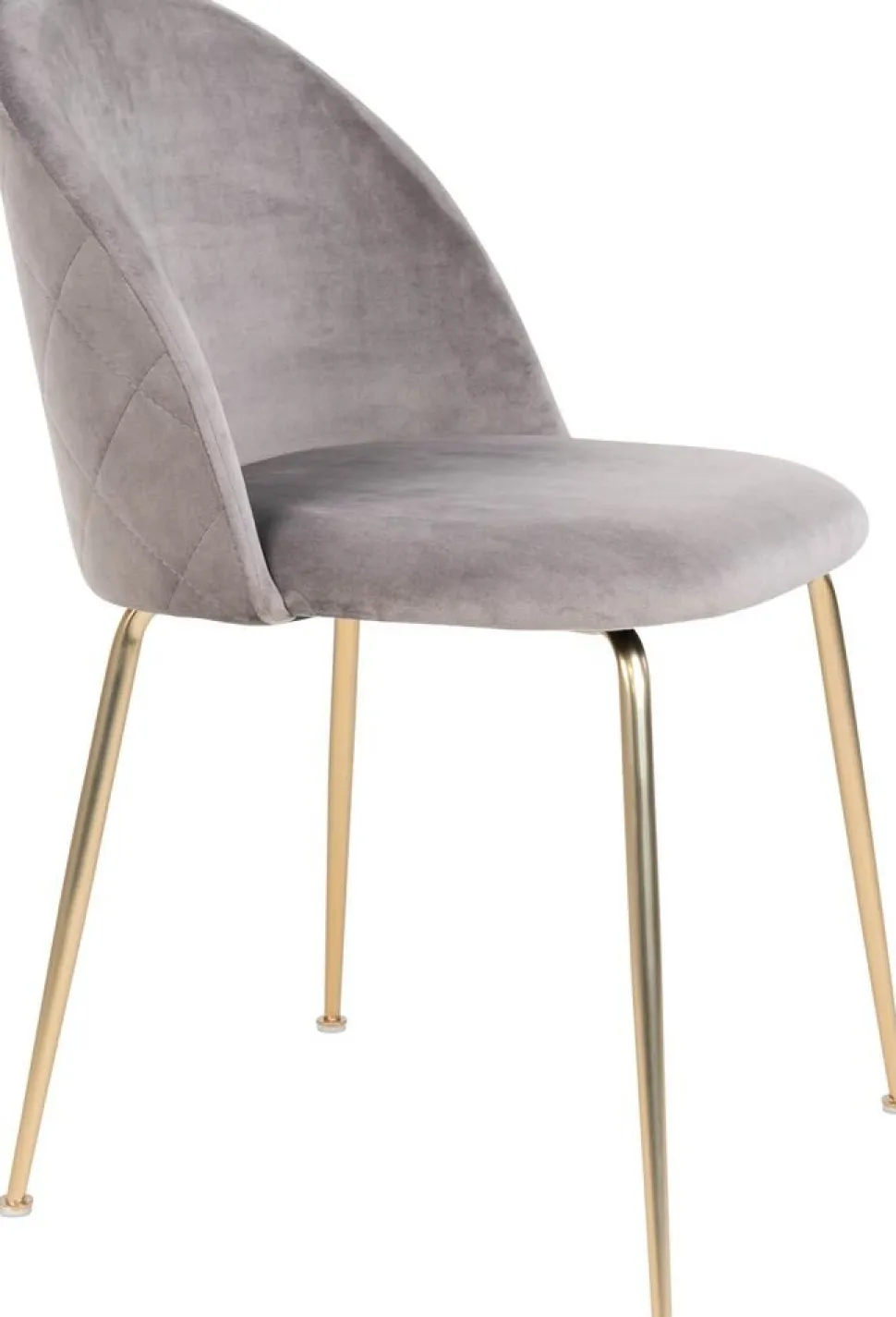 Geneve Matstol - Grå/mässing