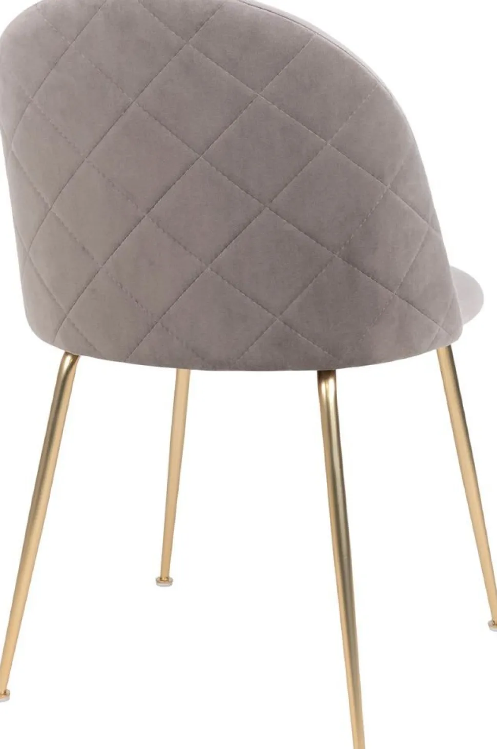 Geneve Matstol - Grå/mässing