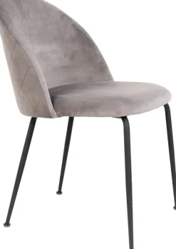 Geneve Matstol - Grå/svart