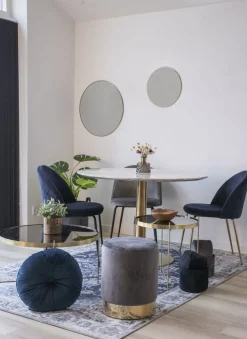 Geneve Matstol - Grå/svart