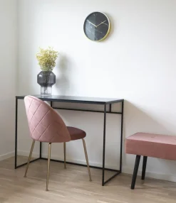 Geneve Matstol - Rosa/mässing