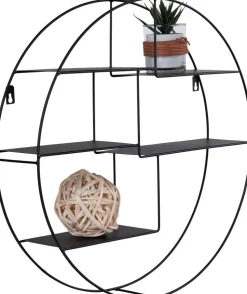 Genk Vägghylla - Svart