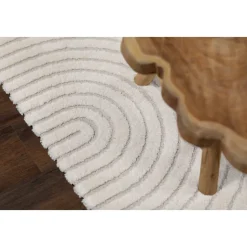 Genova Zen maskinvävd matta Vit