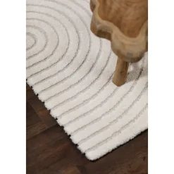 Genova Zen maskinvävd matta Vit