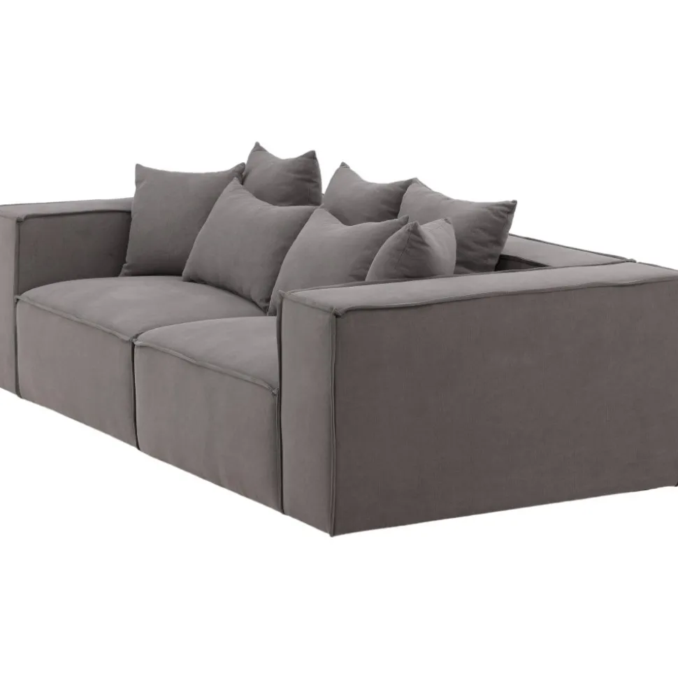 Gillholmen 3-sits soffa - Grå linne