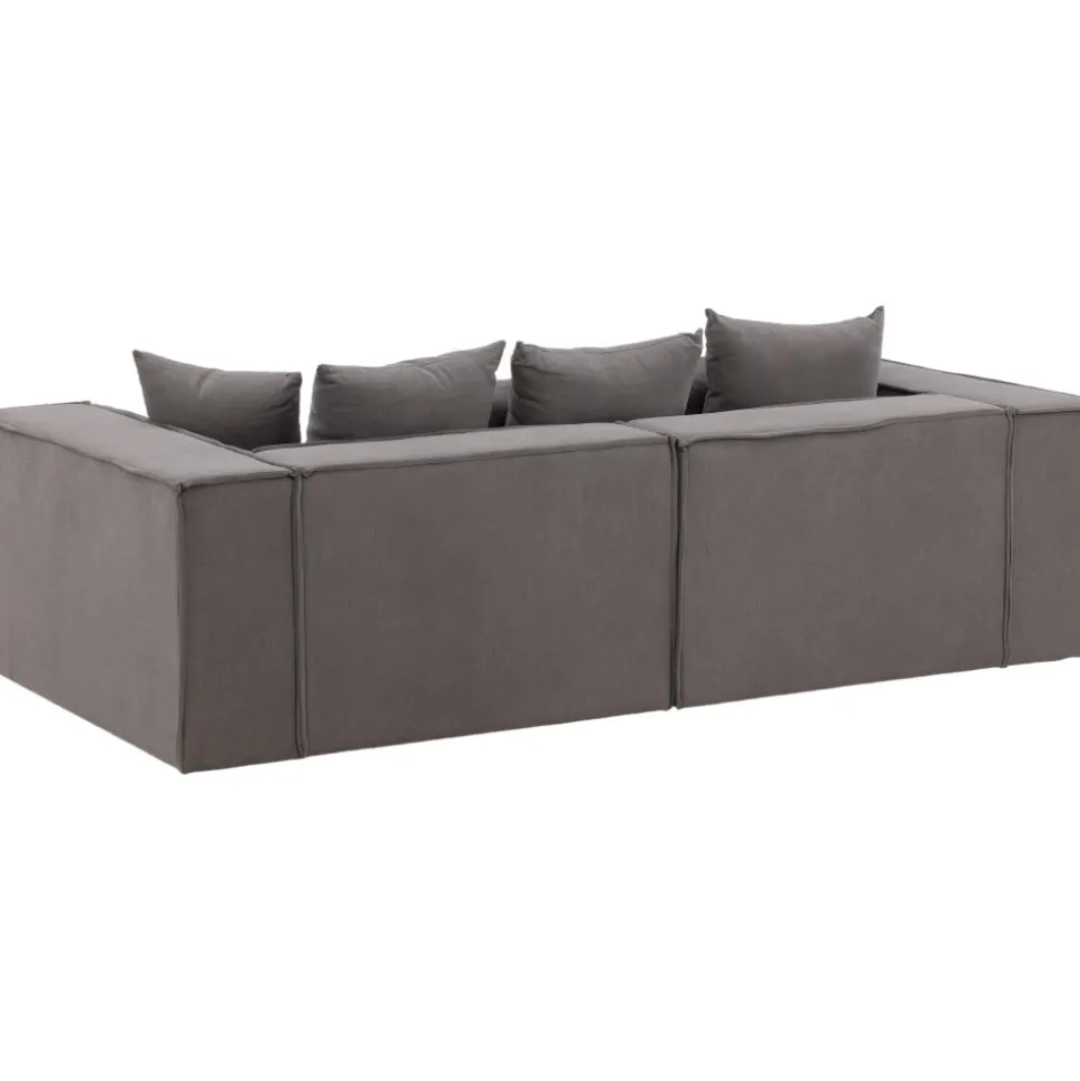 Gillholmen 3-sits soffa - Grå linne