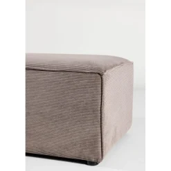 Gillholmen sittpuff - Brun manchester