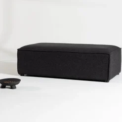 Gillholmen sittpuff - Svart boucle