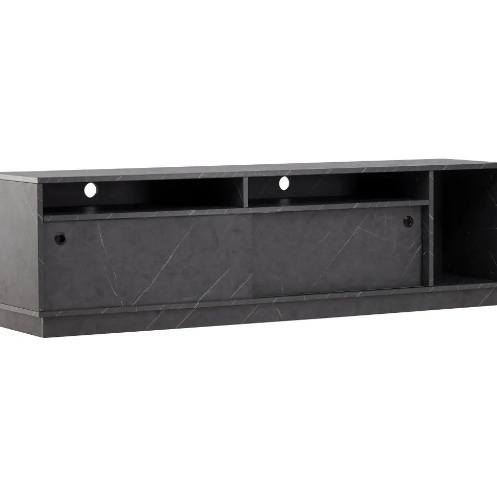 Girona TV-bänk - Svart
