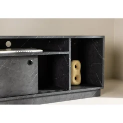 Girona TV-bänk - Svart