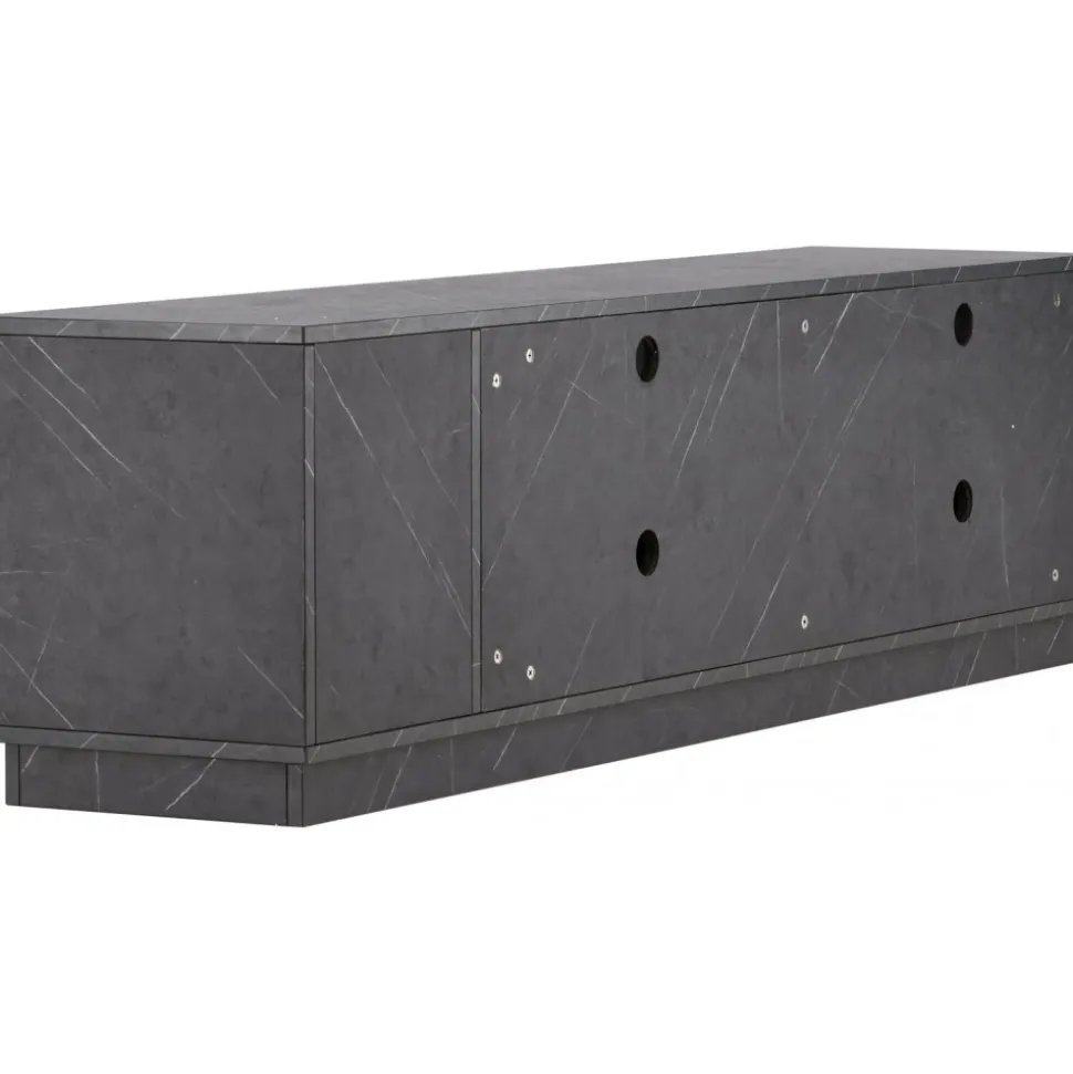 Girona TV-bänk - Svart