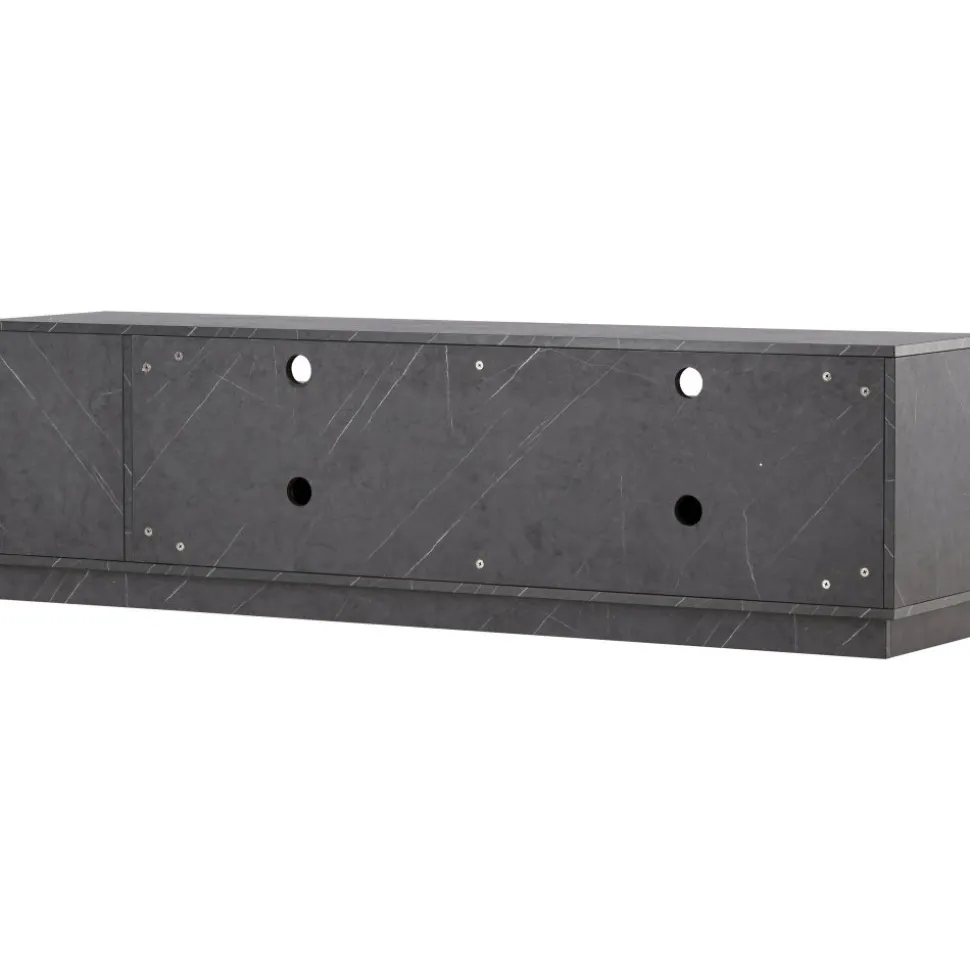 Girona TV-bänk - Svart