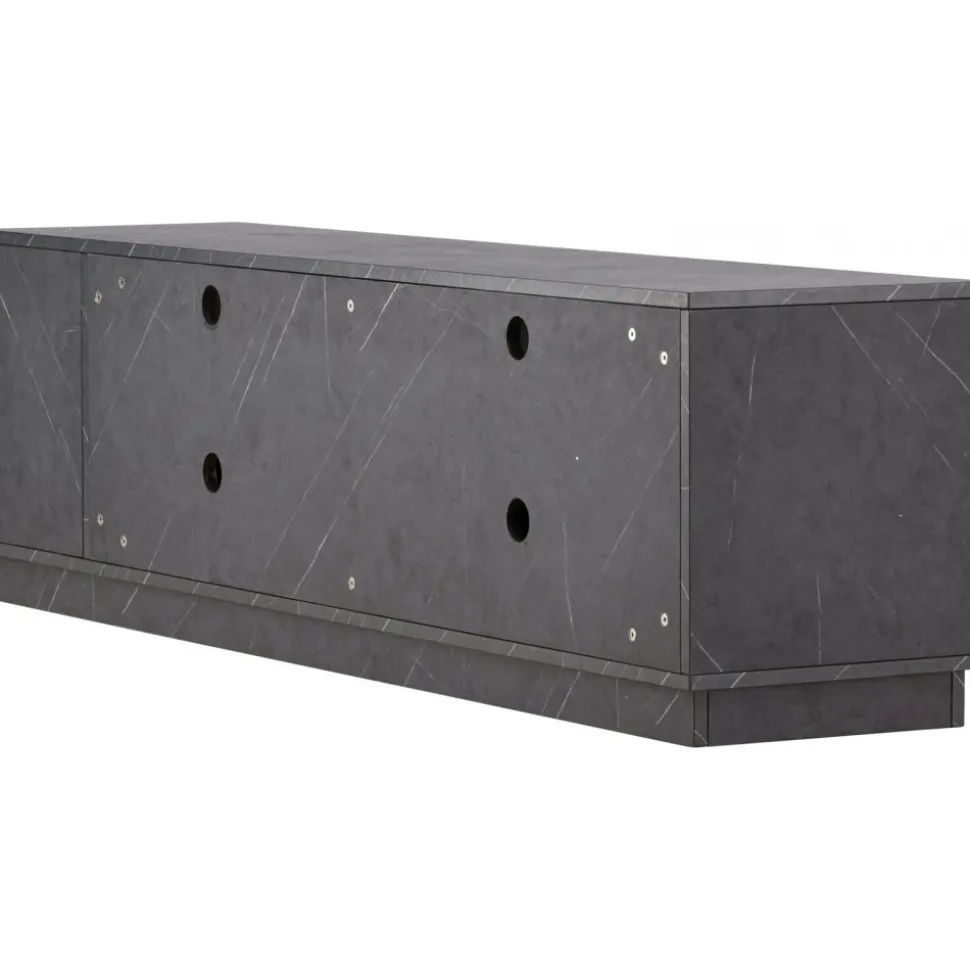 Girona TV-bänk - Svart